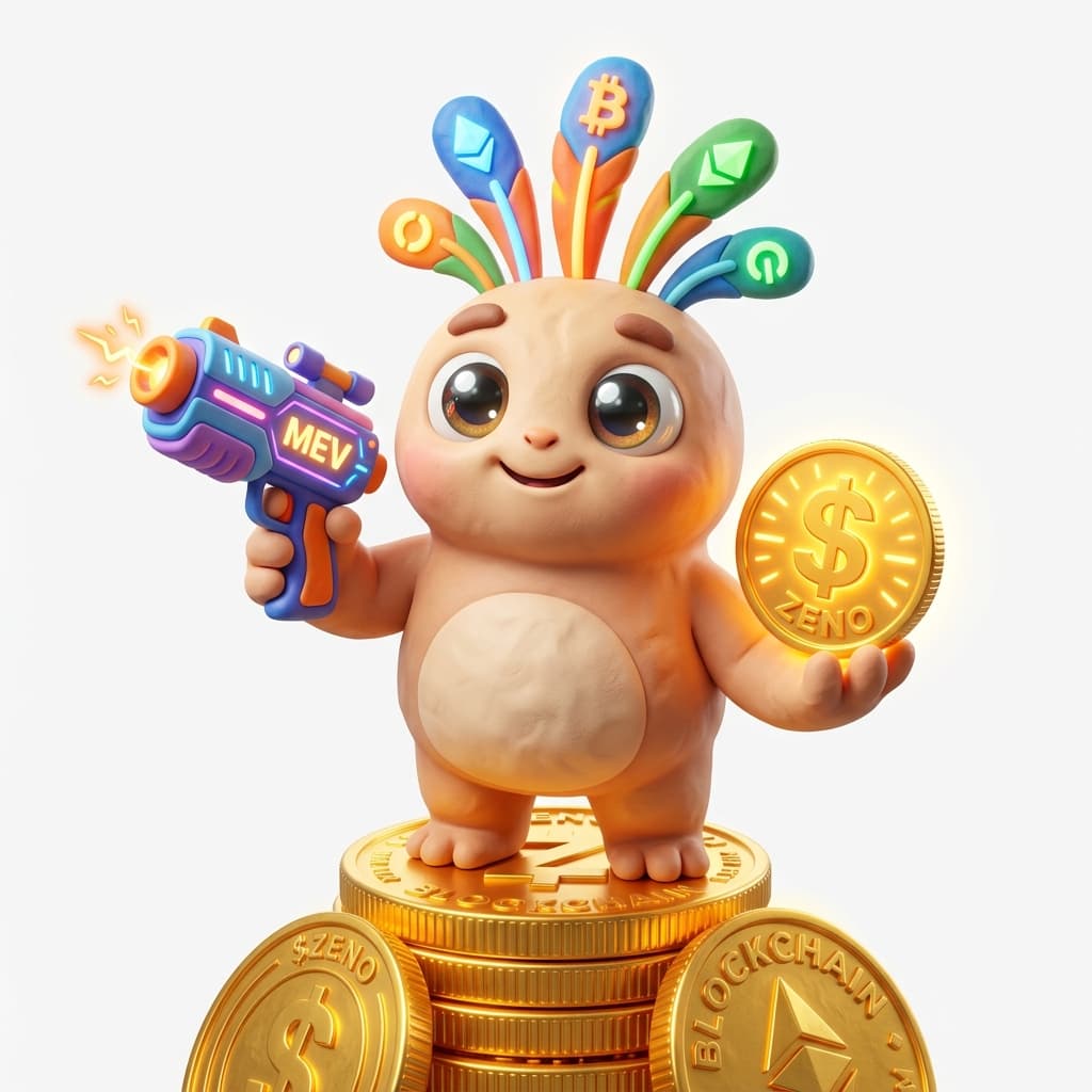 Zeno 3D Mascot Character